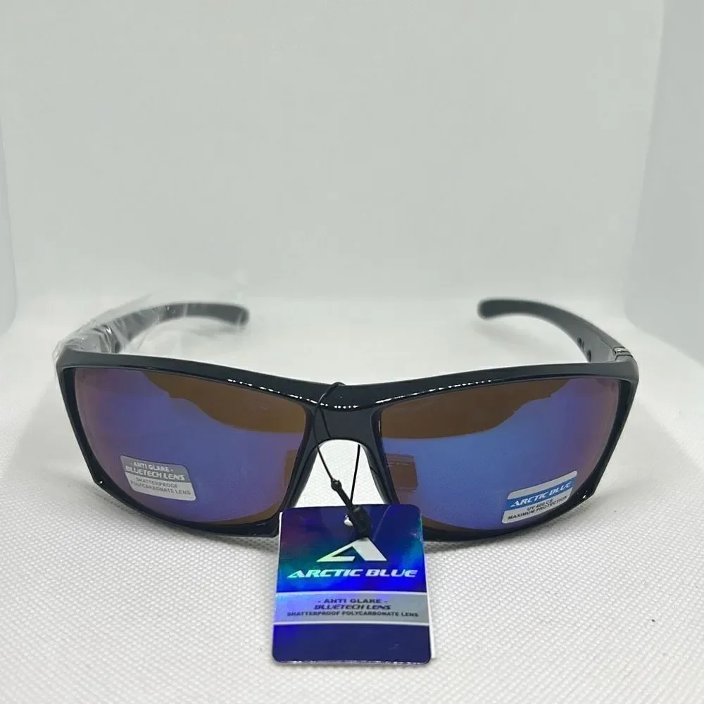 Arctic Blue Mirrored Sunglasses